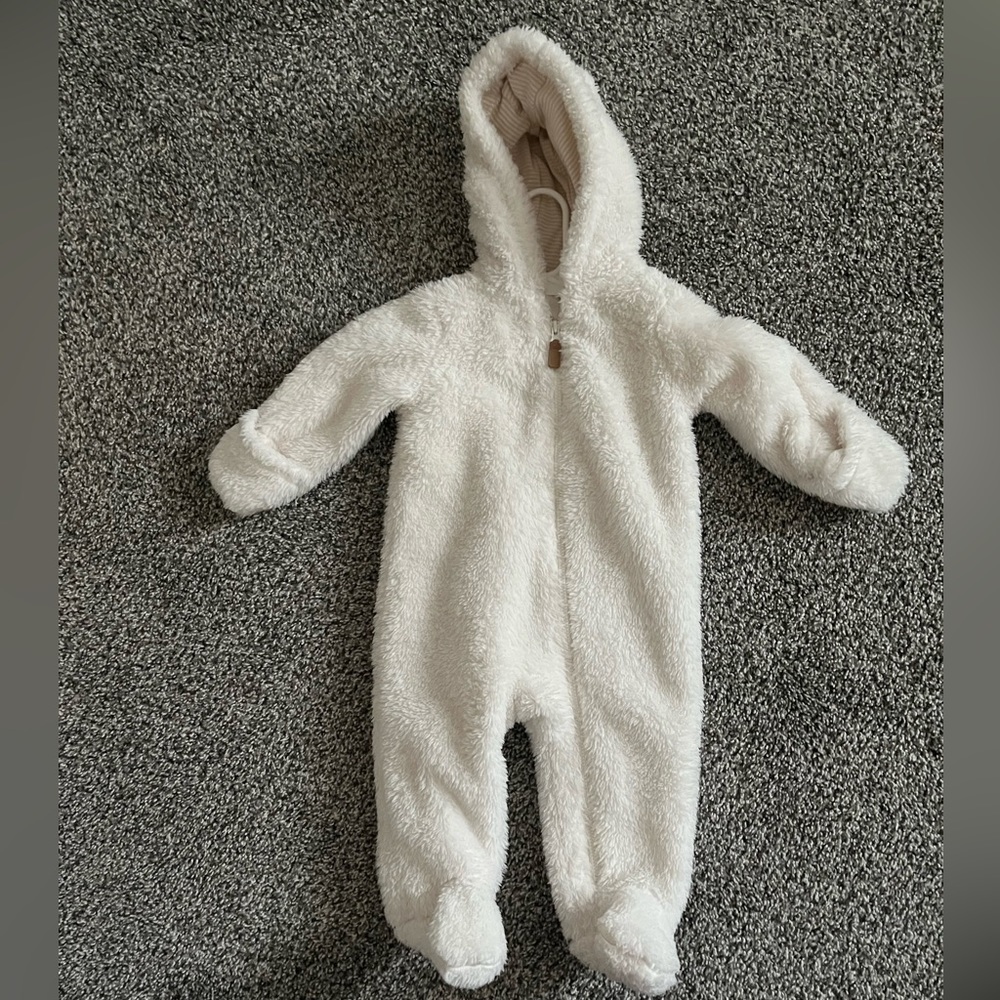 Baby Sherpa  bunting suit